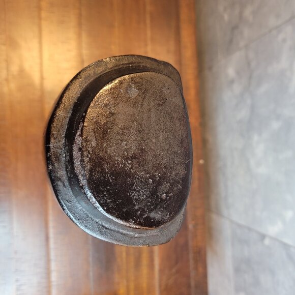 Easter Island, Rapa Nui, Hand-Carved Wooden Moai 15" , with Glyphs on Back - Picture 8 of 8